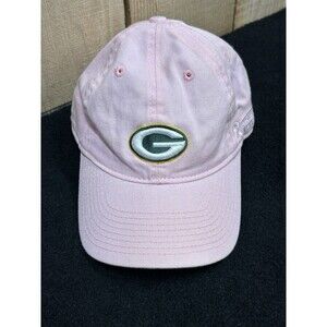 Womens Reebok NFL Green Bay Packers Strapback Hat/Cap Pink Breast Cancer